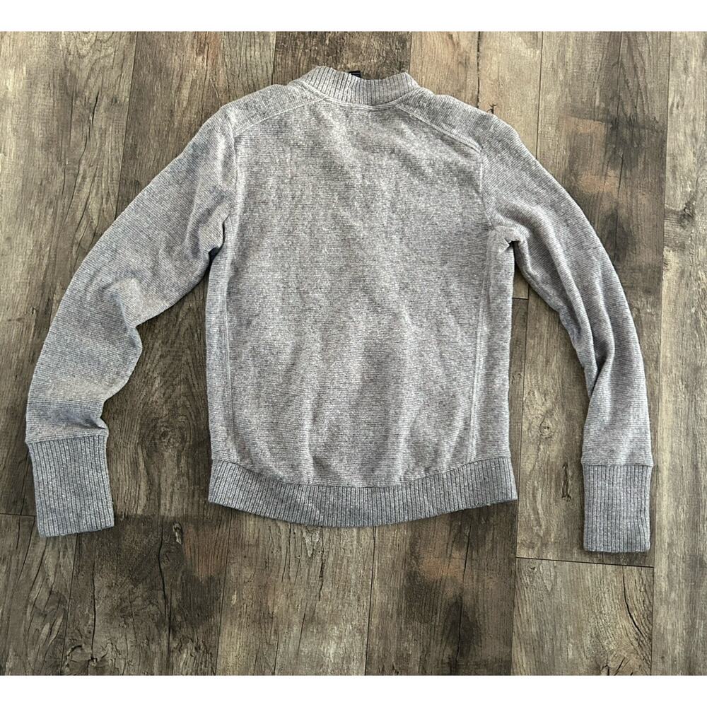 Mountain Hardwear Women’s Small Sarafin Long Sleeve Bomber Sweater Jacket Wool - Picture 12 of 15